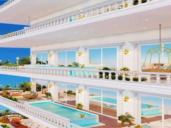 Vincitore Aqua Dimore at Dubai Science Parkالفائز بأكوا ديمور في مجمع دبي للعلومbalcony