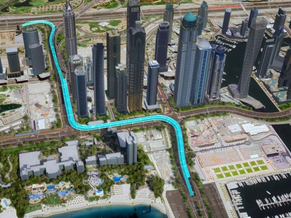 Vast New Bridge Linking Sheikh Zayed Road and Dubai Harbour Confirmed