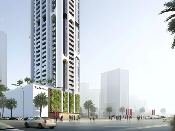 Elbrus Tower at Jumeirah Village Triangle by Tiger Propertiesبرج إلبروس في مثلث قرية الجميرا من شركة تايجر العقارية