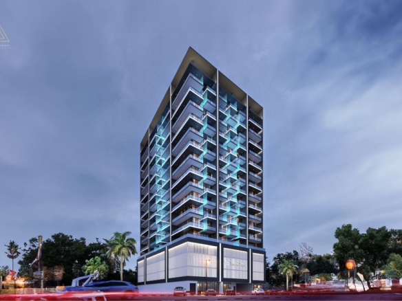 Binghatti Lavender at Jumeirah Village Circle by Binghatti Developersبن غاطي لافندر في قرية جميرا الدائرية من شركة بن غاطي للتطوير العقاري