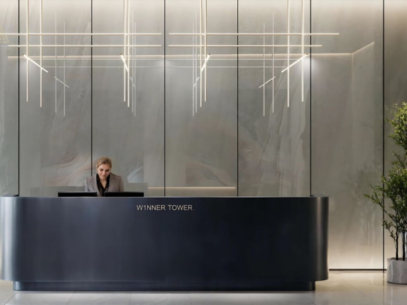 W1NNER Tower by Object 1 at JVT Dubaiبرج W1NNER بجوار الكائن 1 في JVT دبي