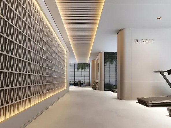 Elbrus Tower at Jumeirah Village Triangle by Tiger Propertiesبرج إلبروس في مثلث قرية الجميرا من شركة تايجر العقارية