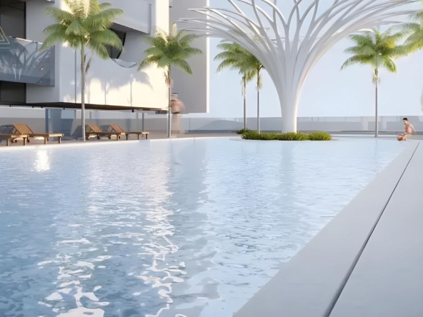 Elbrus Tower at Jumeirah Village Triangle by Tiger Propertiesبرج إلبروس في مثلث قرية الجميرا من شركة تايجر العقارية