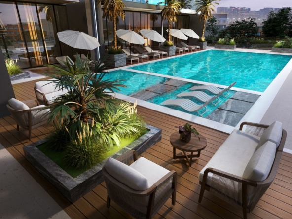 Binghatti Lavender at Jumeirah Village Circle by Binghatti Developersبن غاطي لافندر في قرية جميرا الدائرية من شركة بن غاطي للتطوير العقاري