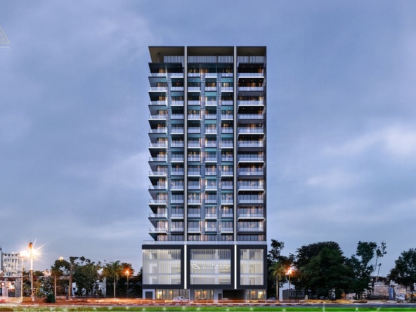 Binghatti Lavender at Jumeirah Village Circle by Binghatti Developersبن غاطي لافندر في قرية جميرا الدائرية من شركة بن غاطي للتطوير العقاري