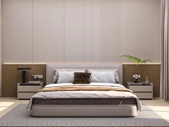 Binghatti Dawn at Jumeirah Village Circle by Binghatti Developersبن غاطي داون في قرية جميرا الدائرية من شركة بن غاطي للتطوير العقاريbedroom