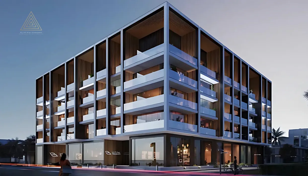 Binghatti Dawn at Jumeirah Village Circle by Binghatti Developersبن غاطي داون في قرية جميرا الدائرية من شركة بن غاطي للتطوير العقاريview