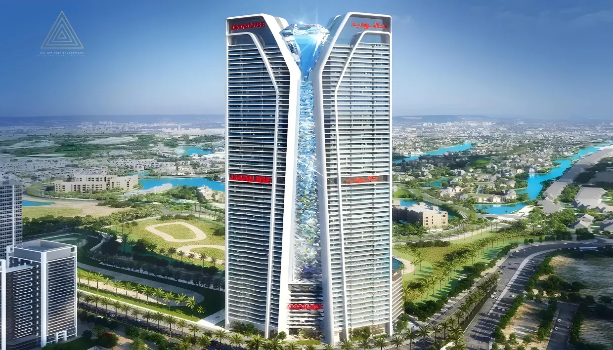 Diamondz at Jumeirah Lake Towers by Danube Propertiesدايموندز في أبراج بحيرة الجميرا من شركة دانوب العقارية