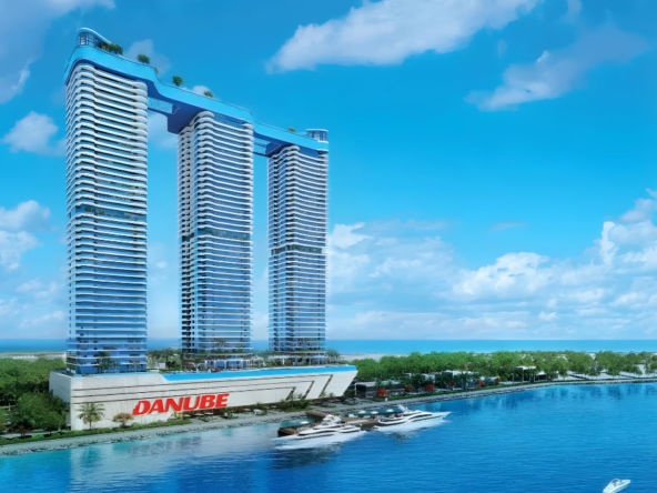 Oceanz 1,2,3 by Danube properties developments أوشنز 1،2،3 من شركة الدانوب للتطوير العقاري3.2