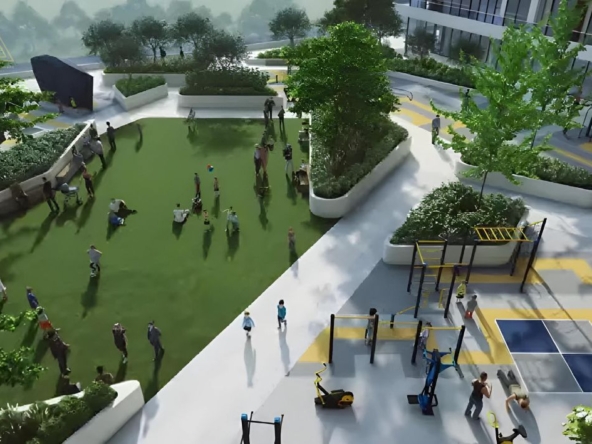 Sobha One at Sobha Hartland in MBR City Dubaiسبها وان سو سبها هارتلاند في نمبر سيتي دبي