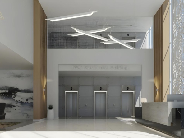 Azizi Vista at Dubai Studio City by Azizi Developmentsعزيزي فيستا في مدينة دبي للاستوديوهات من عزيزي للتطوير العقاري