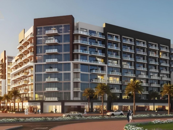 Azizi Beach Oasis at Dubai Studio City by Azizi Developersواحة شاطئ عزيزي في مدينة دبي للاستوديوهات من عزيزي للتطوير العقاري