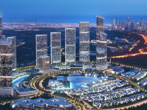 310 Riverside Crescent at Sobha Hartland 2 - Waterfront Apartments310 ريفرسايد كريسنت في صبحا هارتلاند 2 - شقق الواجهة البحرية
