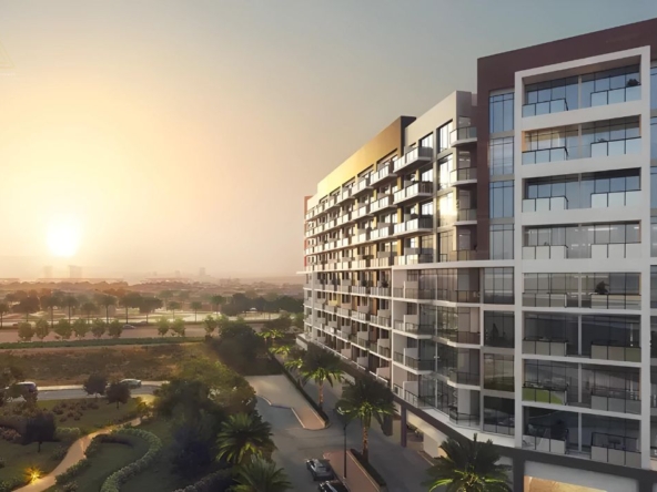 Azizi Beach Oasis at Dubai Studio City by Azizi Developersواحة شاطئ عزيزي في مدينة دبي للاستوديوهات من عزيزي للتطوير العقاري