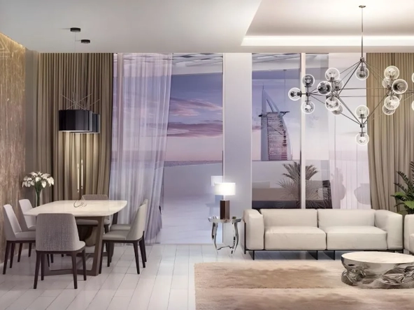 Azizi Mina Waterfront Apartments at Palm Jumeirah, Dubaiشقق عزيزي مينا الواجهة البحرية في نخلة جميرا، دبي