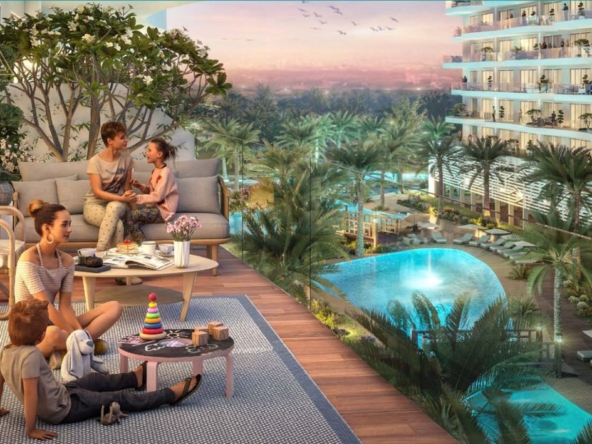 Damac Lagoon Views 2 by Damac Properties in Dubaiداماك لاجون فيوز 2 من داماك العقارية في دبي