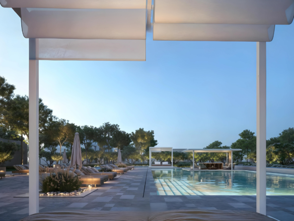 جرين واي دبي ساوث من إعمار Green way Dubai South by Emaar Pool side