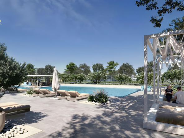 جرين واي دبي ساوث من إعمار Green way Dubai South by Emaar Beach view
