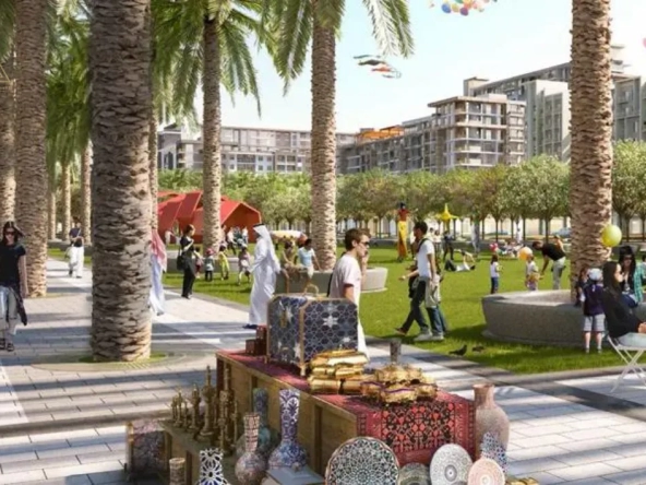 Haya on the Park at Town Square by Nshama Developmentsهيا أون ذا بارك في تاون سكوير من شركة نشاما للتطوير العقاري