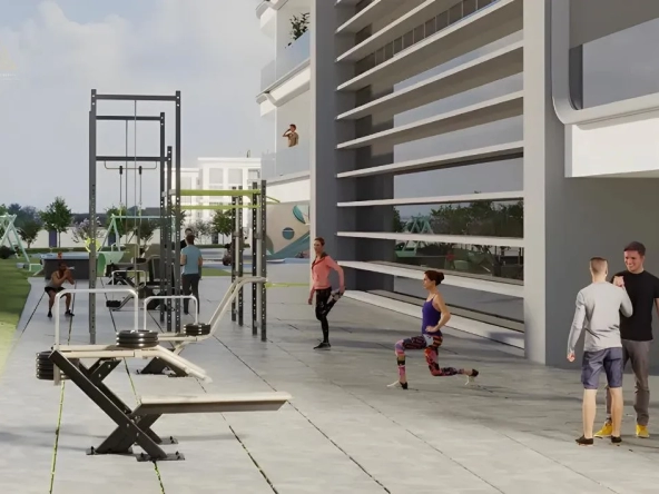 The Central Downtown Tower C at Arjan by Aquas Propertiesبرج وسط المدينة المركزي C في أرجان من أكواس العقارية