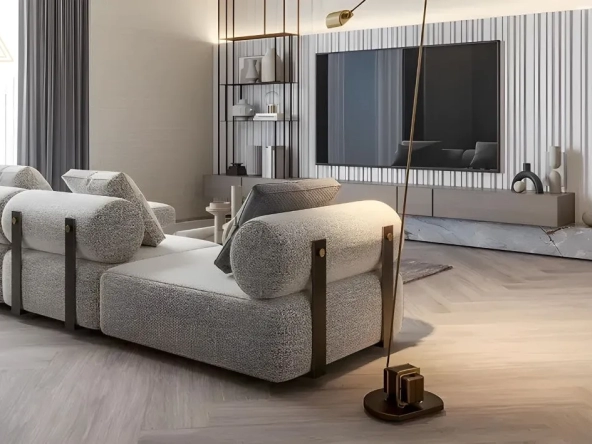 The Central Downtown Tower C at Arjan by Aquas Propertiesبرج وسط المدينة المركزي C في أرجان من أكواس العقارية