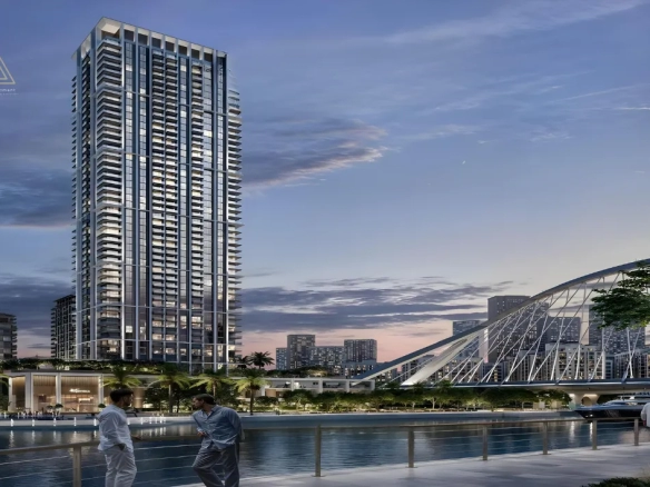 Arlo Tower at Dubai Creek Harbour by Emaar Propertiesبرج آرلو في ميناء خور دبي من إعمار العقاريةtower
