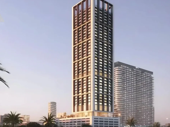 Binghatti Apex at JVC by Binghatti Developersبن غاطي أبيكس في قرية جميرا الدائرية من شركة بن غاطي للتطوير العقاري