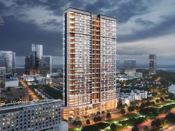 Binghatti Onyx at Jumeirah Village Circle, Dubaiبن غاطي أونيكس في قرية جميرا الدائرية، دبي