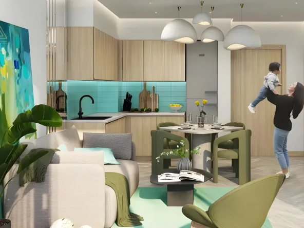 Damac Evergreens at Damac Hills 2داماك إيفرجرينز في داماك هيلز 2