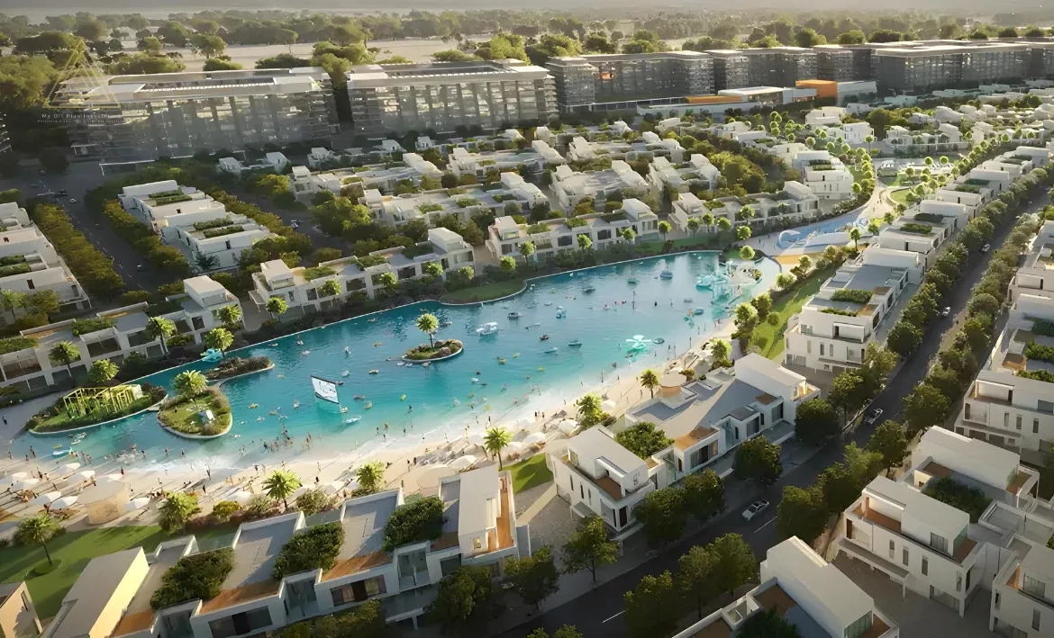 Damac Riverside in Dubai - Villas & Townhousesداماك ريفرسايد في دبي - فلل وتاون هاوس