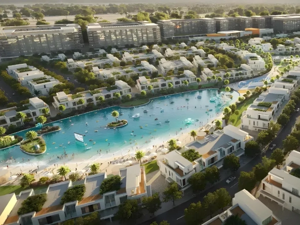 Damac Riverside in Dubai - Villas & Townhousesداماك ريفرسايد في دبي - فلل وتاون هاوس