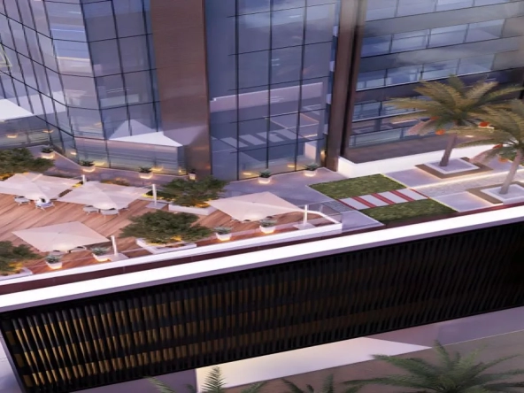 Jade Tower by Tiger Properties at Majanبرج جايد من شركة تايجر العقارية في مجان