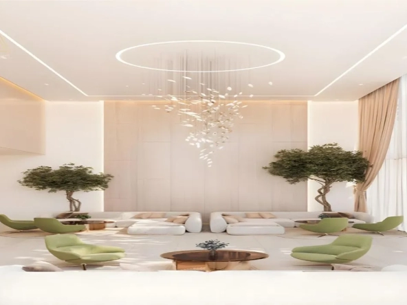Jade Tower by Tiger Properties at Majanبرج جايد من شركة تايجر العقارية في مجان