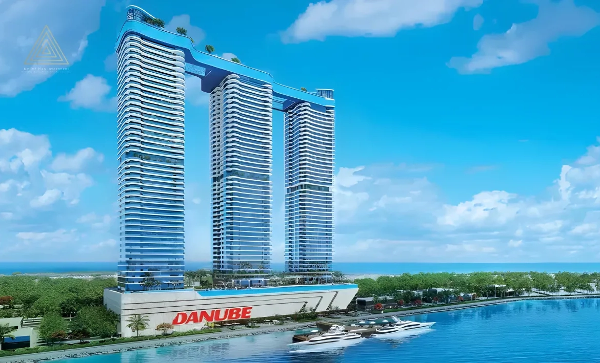 Oceanz Tower 3 at Dubai Maritime City by Danube Propertiesبرج أوشنز 3 في مدينة دبي الملاحية من دانوب العقارية