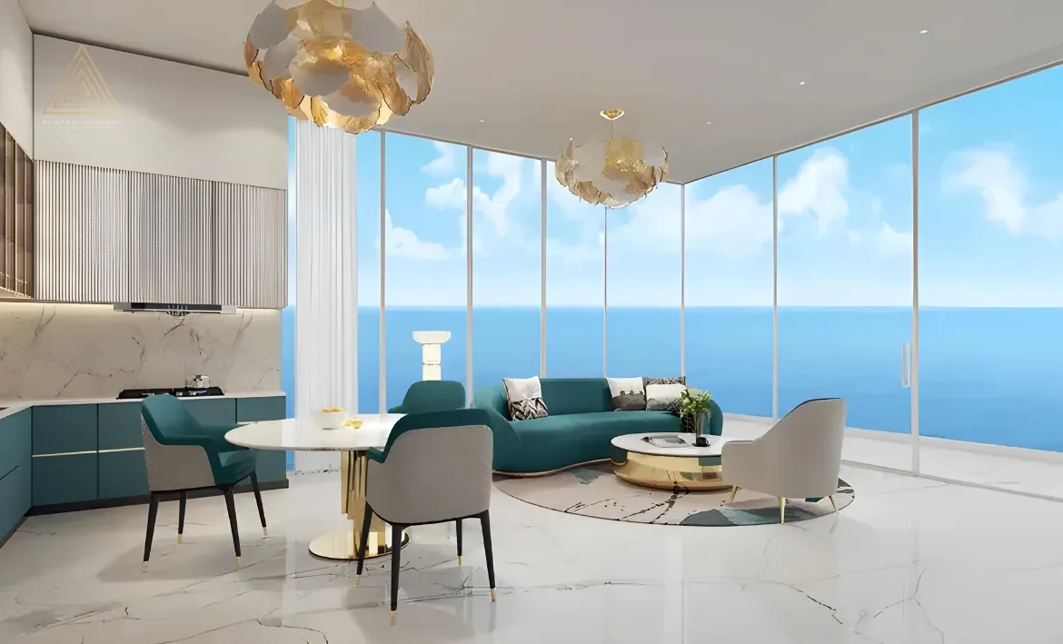 Oceanz Tower 3 at Dubai Maritime City by Danube Propertiesبرج أوشنز 3 في مدينة دبي الملاحية من دانوب العقارية