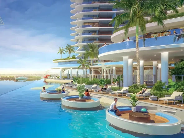 Oceanz Tower 3 at Dubai Maritime City by Danube Propertiesبرج أوشنز 3 في مدينة دبي الملاحية من دانوب العقارية