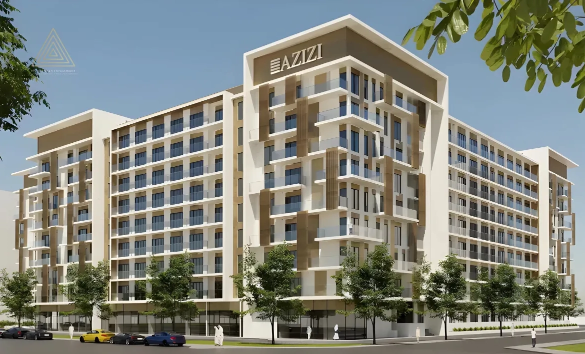 Azizi Beach Oasis 2 at Dubai Studio Cityعزيزي بيتش واحة 2 في مدينة دبي للاستوديوهات