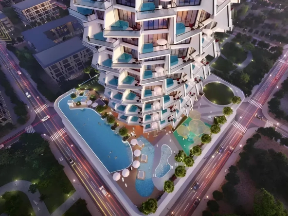 Binghatti Royale at Jumeirah Village Circle (JVC)بن غاطي رويال في قرية جميرا الدائرية (JVC)