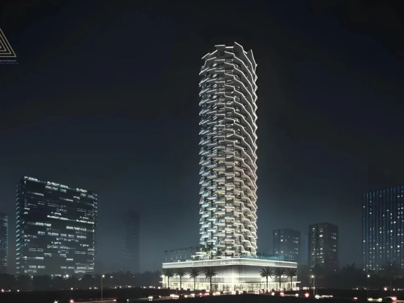 Binghatti Royale at Jumeirah Village Circle (JVC)بن غاطي رويال في قرية جميرا الدائرية (JVC)