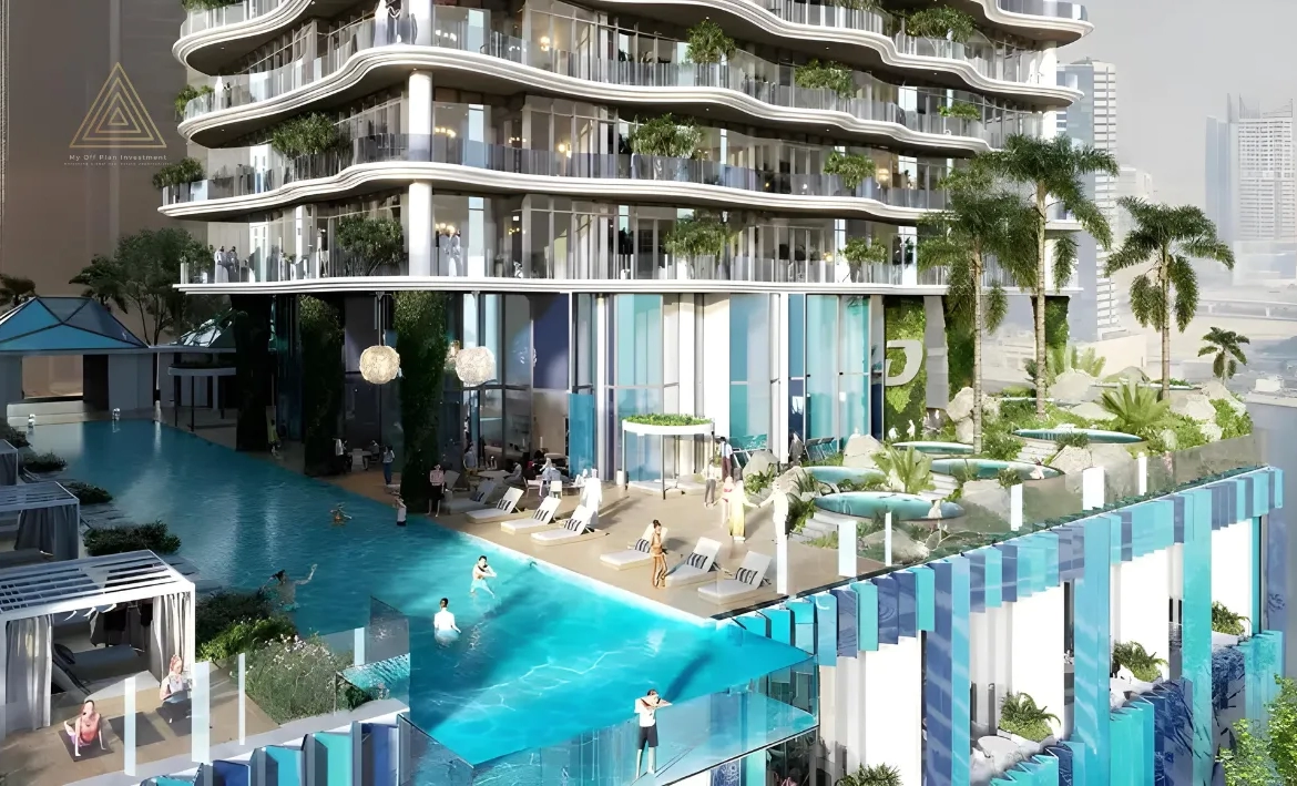 Chic Tower at Business Bay, Dubai by Damac Propertiesبرج أنيق في الخليج التجاري، دبي من داماك العقارية