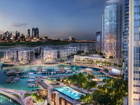 Emaar Palace Residences on The Beach at Dubai Creek Harbourإعمار بالاس ريزيدنسز على الشاطئ في ميناء خور دبي