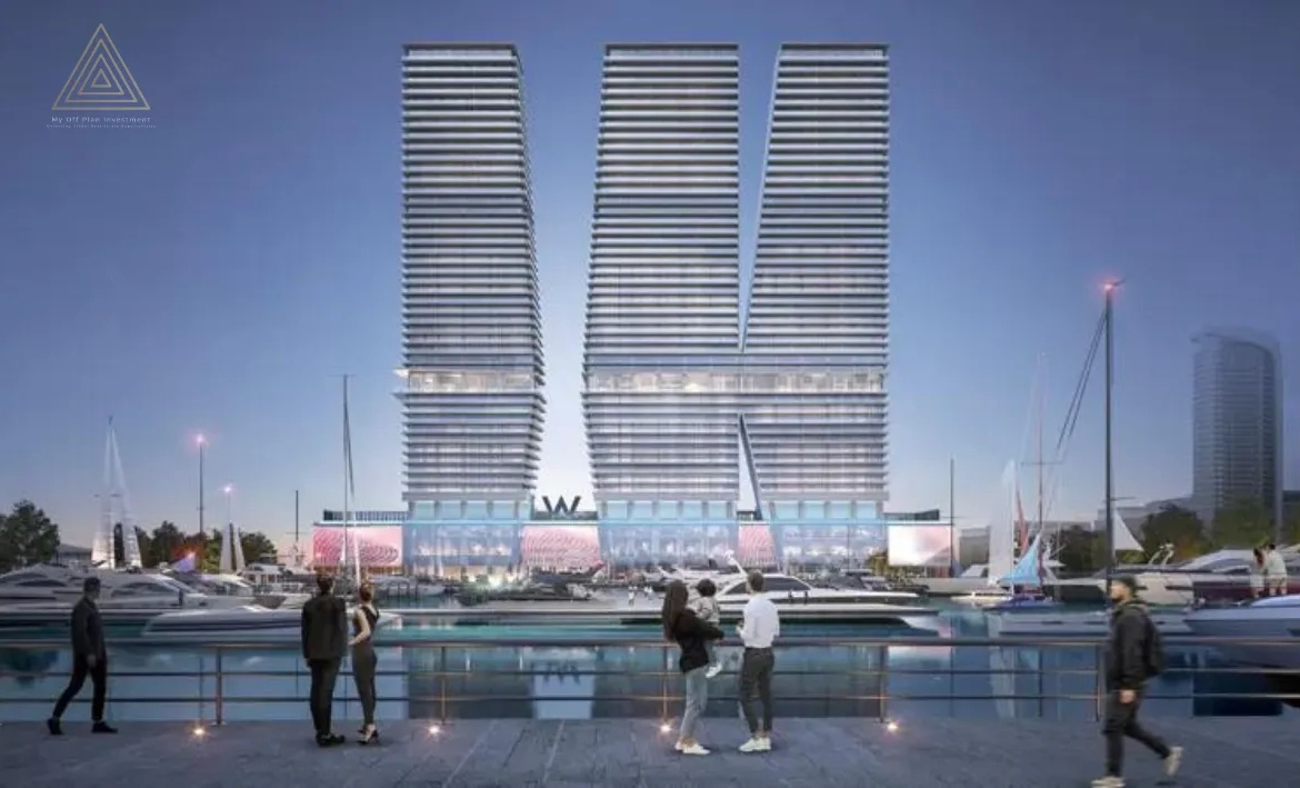 The W Residence at Dubai Harbour by Arada Developmentsذا دبليو ريزيدنس في دبي هاربور من أراد للتطوير العقاري