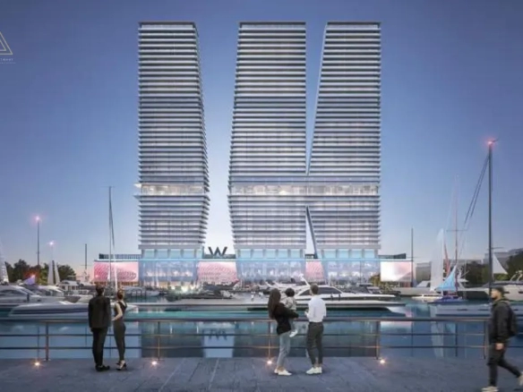 The W Residence at Dubai Harbour by Arada Developmentsذا دبليو ريزيدنس في دبي هاربور من أراد للتطوير العقاري