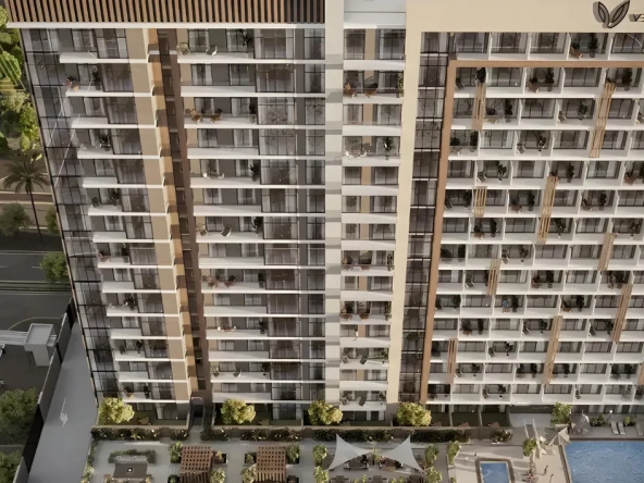 Verdana 5 at DIP by Reportage Propertiesفيردانا 5 في مجمع دبي للاستثمار من ريبورتاج العقاريةbuilding