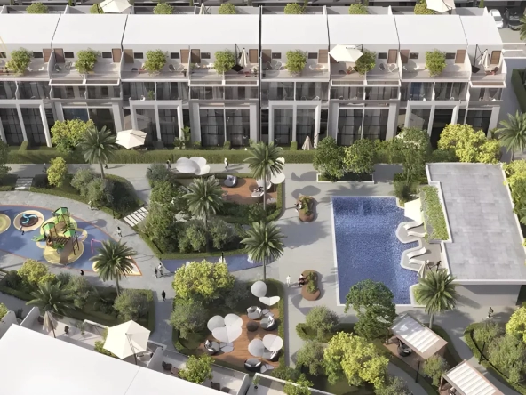 Verdana 5 at DIP by Reportage Propertiesفيردانا 5 في مجمع دبي للاستثمار من ريبورتاج العقاريةcommunity area