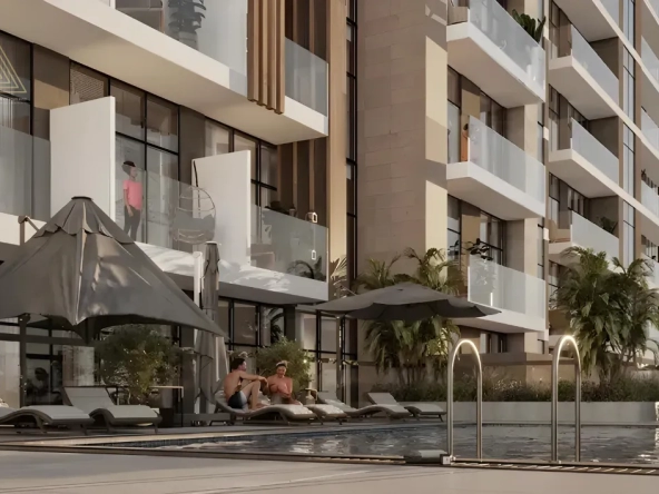 Verdana 5 at DIP by Reportage Propertiesفيردانا 5 في مجمع دبي للاستثمار من ريبورتاج العقاريةpool