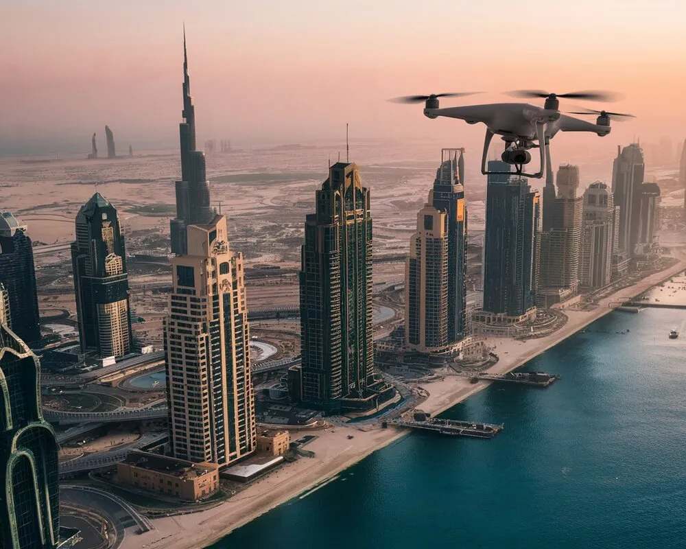 Dubai housing authority announces drone, AI tech adoption for smart projectsهيئة الإسكان في دبي تعلن عن اعتماد تقنية الطائرات بدون طيار والذكاء الاصطناعي في المشاريع الذكية