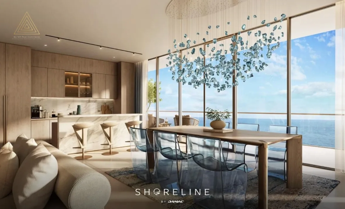 Shoreline at Al Marjan Island by Damac Propertiesشورلاين في جزيرة المرجان من داماك العقارية