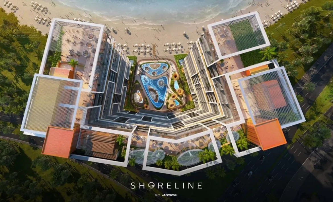 Shoreline at Al Marjan Island by Damac Propertiesشورلاين في جزيرة المرجان من داماك العقارية