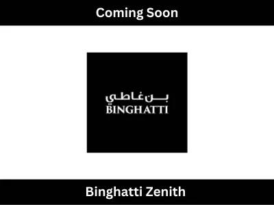 Binghatti Zenith at JVC (Jumeirah Village Circle) Dubaiبن غاطي زينيث في JVC (قرية جميرا الدائرية) دبي